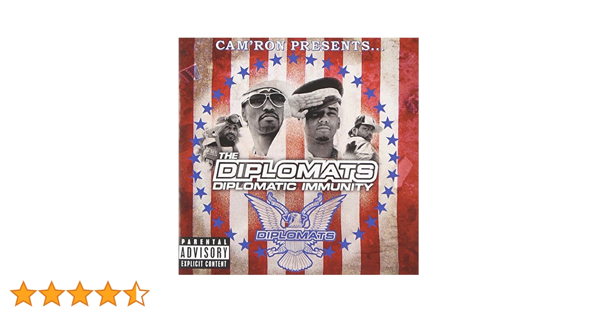 洋楽 The Diplomats Diplomatic Immunity Dipset The Diplomats / Dipset ○ 2003 ○ Diplomatic Immunity (CD1 +